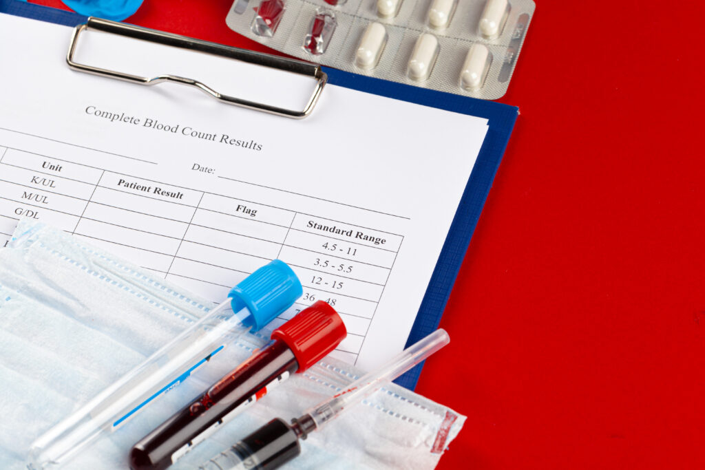 Chart showing normal MPV blood test range at Avant Medical Group