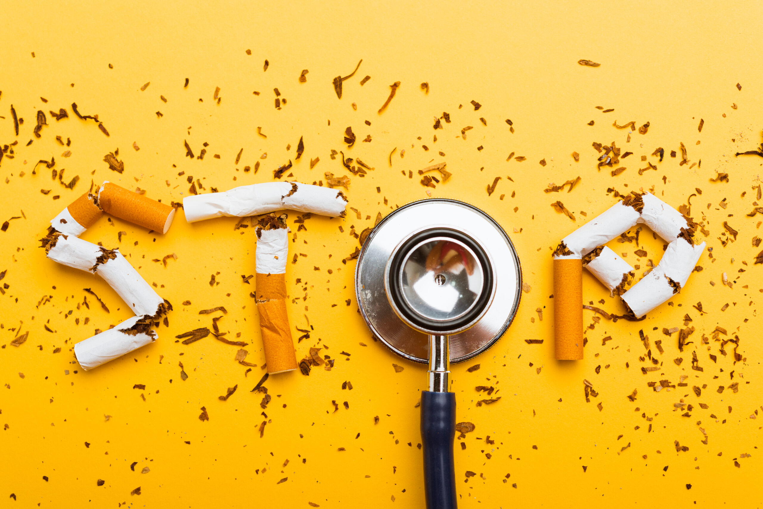 Image of strategies to protect and restore lung health, covering quitting smoking, avoiding e-cigarettes, rehabilitation, nutrition, and screening.